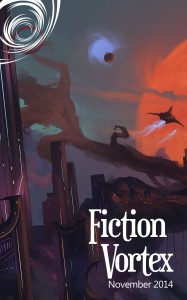 Fiction Vortex - November 2014, art by Sergio Suarez