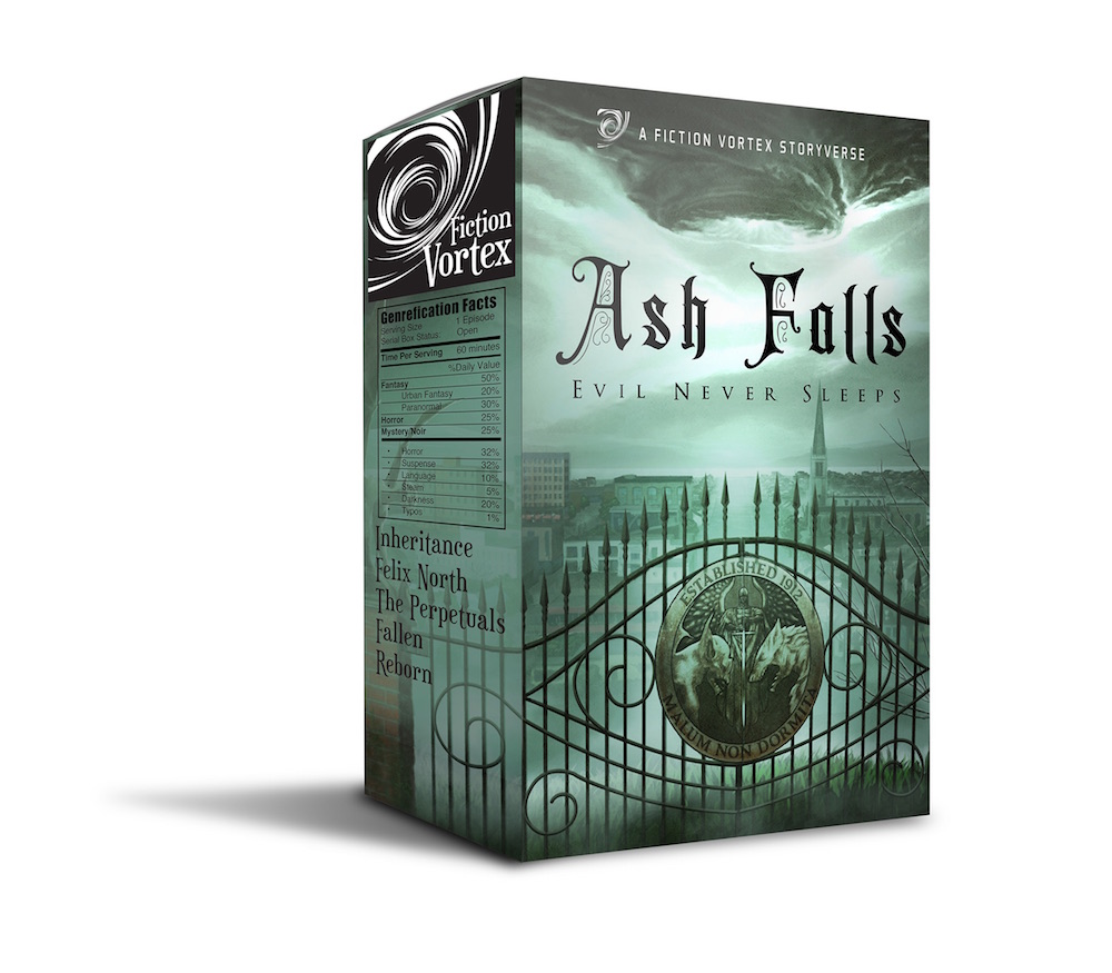 Ash Falls Cover Box Mockup med